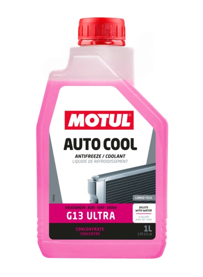 سائل تبريد ومضاد تجمد موتول أوتو كول G13 ألترا مركز - 1 لتر